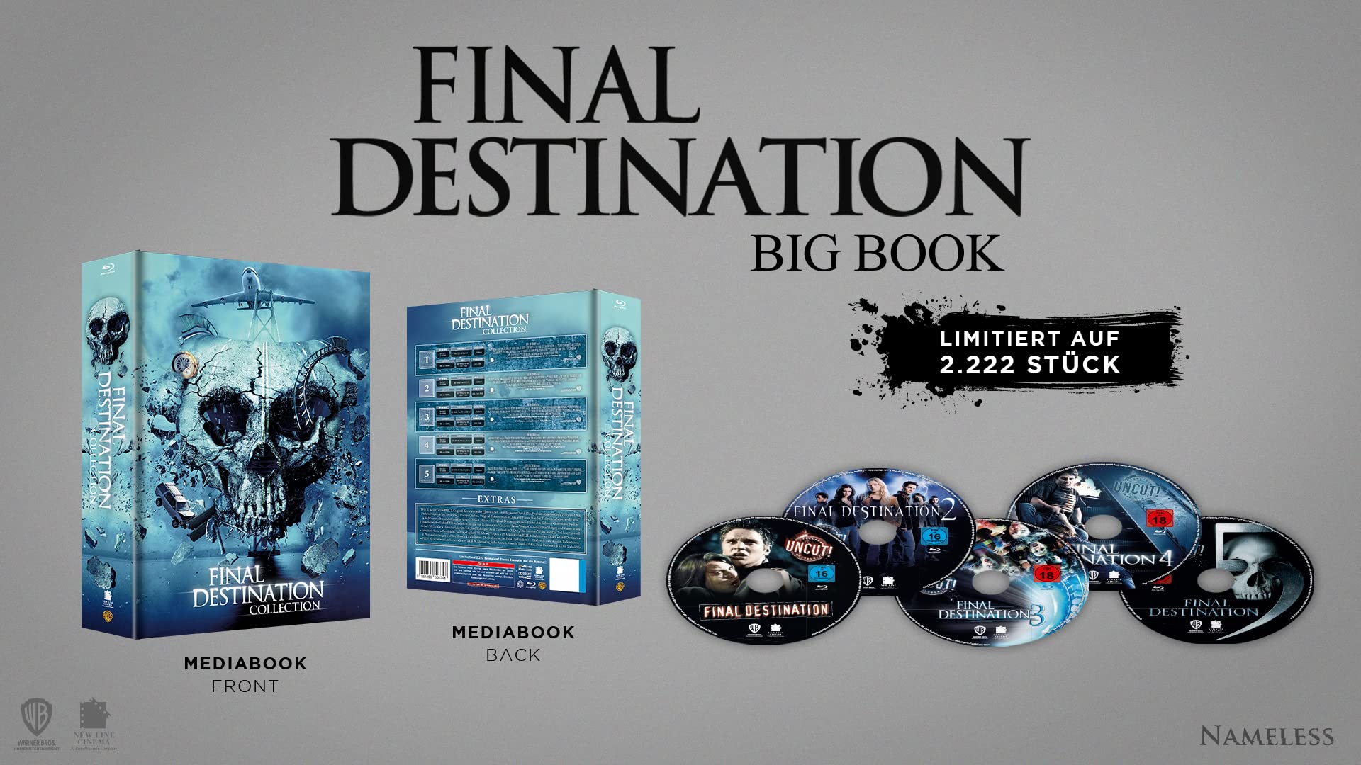 Product Image: Final Destination 1-5 - Limited Uncut Mediabook