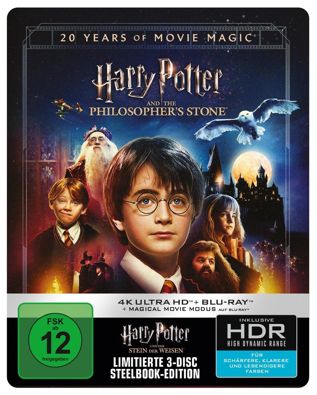Harry Potter und der Stein der Weisen (Magical Movie Modus) - Steelbook Movies