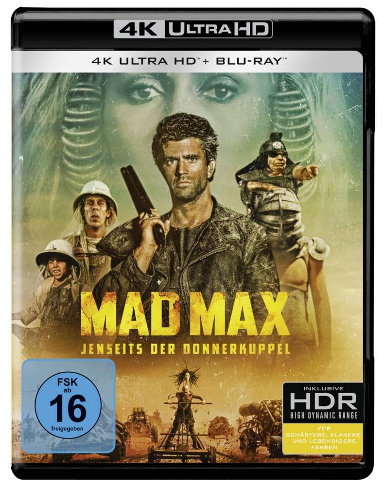 Mad Max - Jenseits der Donnerkuppel (4K Ultra-HD) (+ Blu-ray 2D) Films