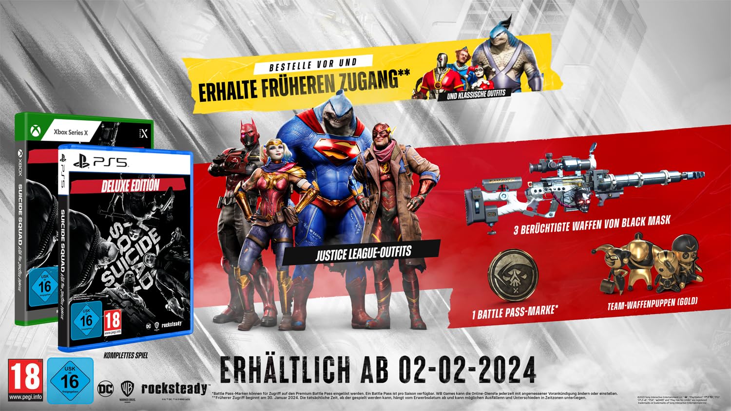 Suicide Squad: Kill the Justice League Deluxe Edition PlayStation 5