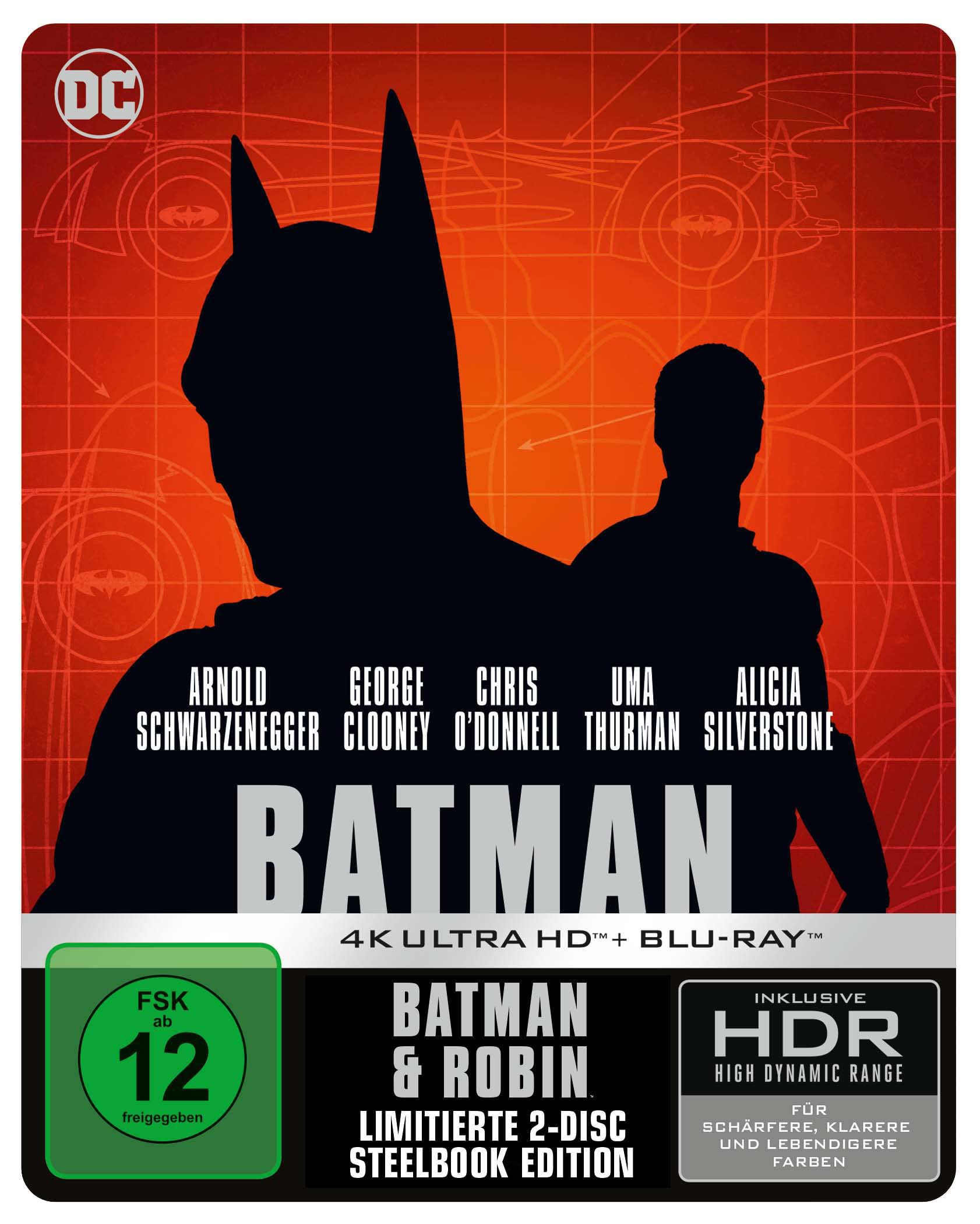Batman & Robin (1997) - 4K UHD - Steelbook Films
