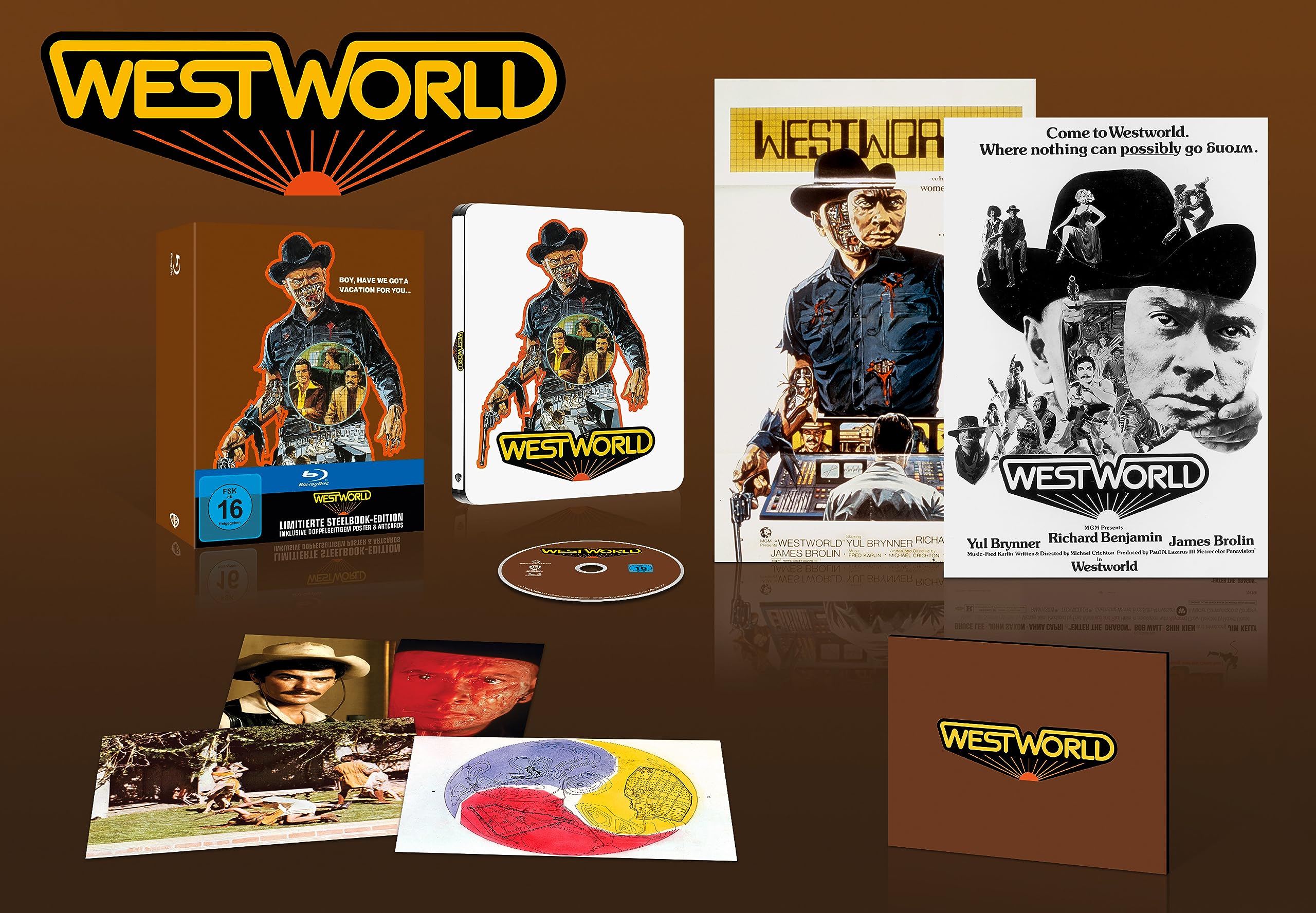 Westworld (1973) - Blu-ray - Steelbook - Special Edition Films