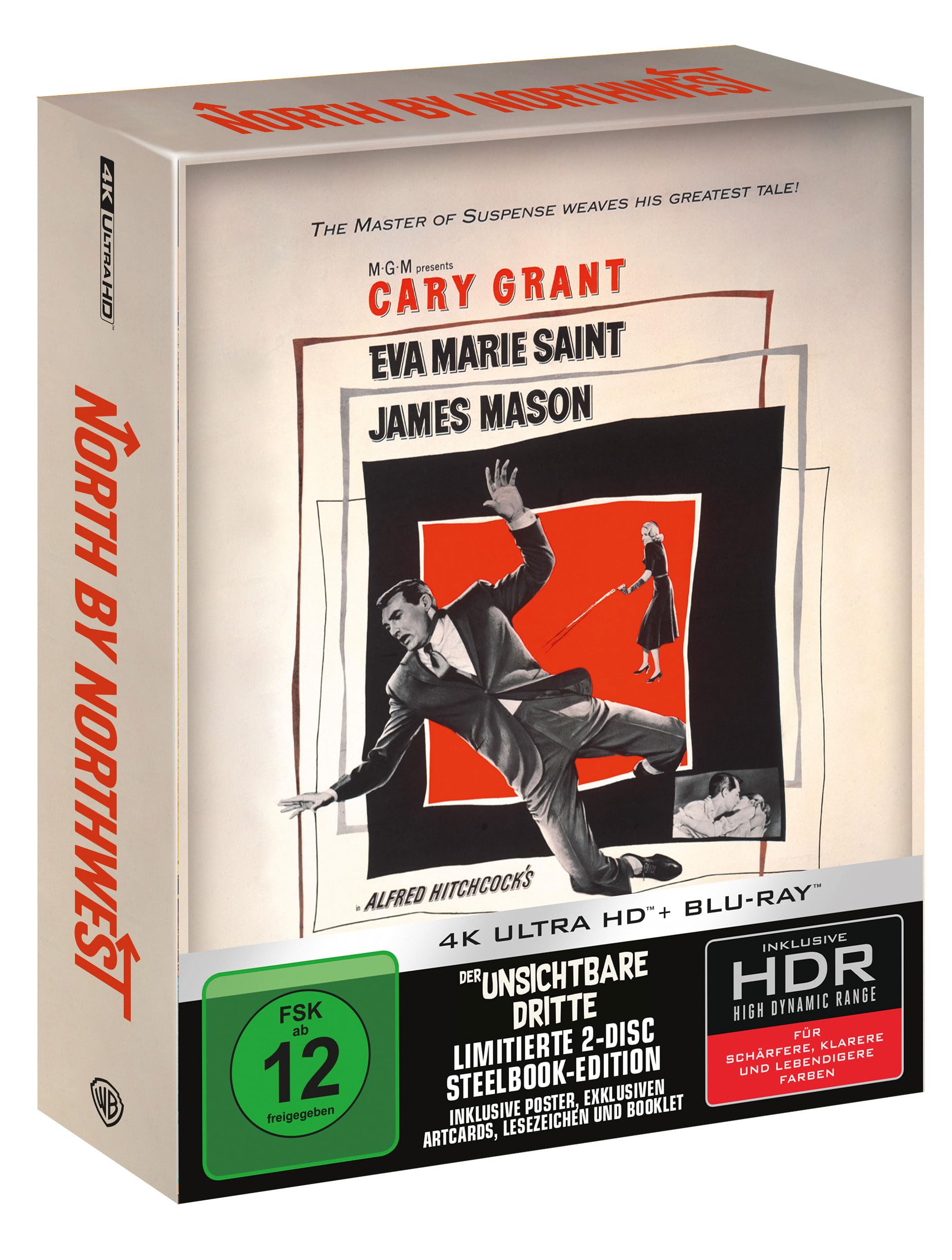 Der unsichtbare Dritte Ultimate Steelbook Collector's Editition (4K UHD + Blu-ray) Films