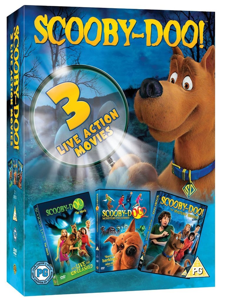 Scooby-Doo! - 3 film live action dvd