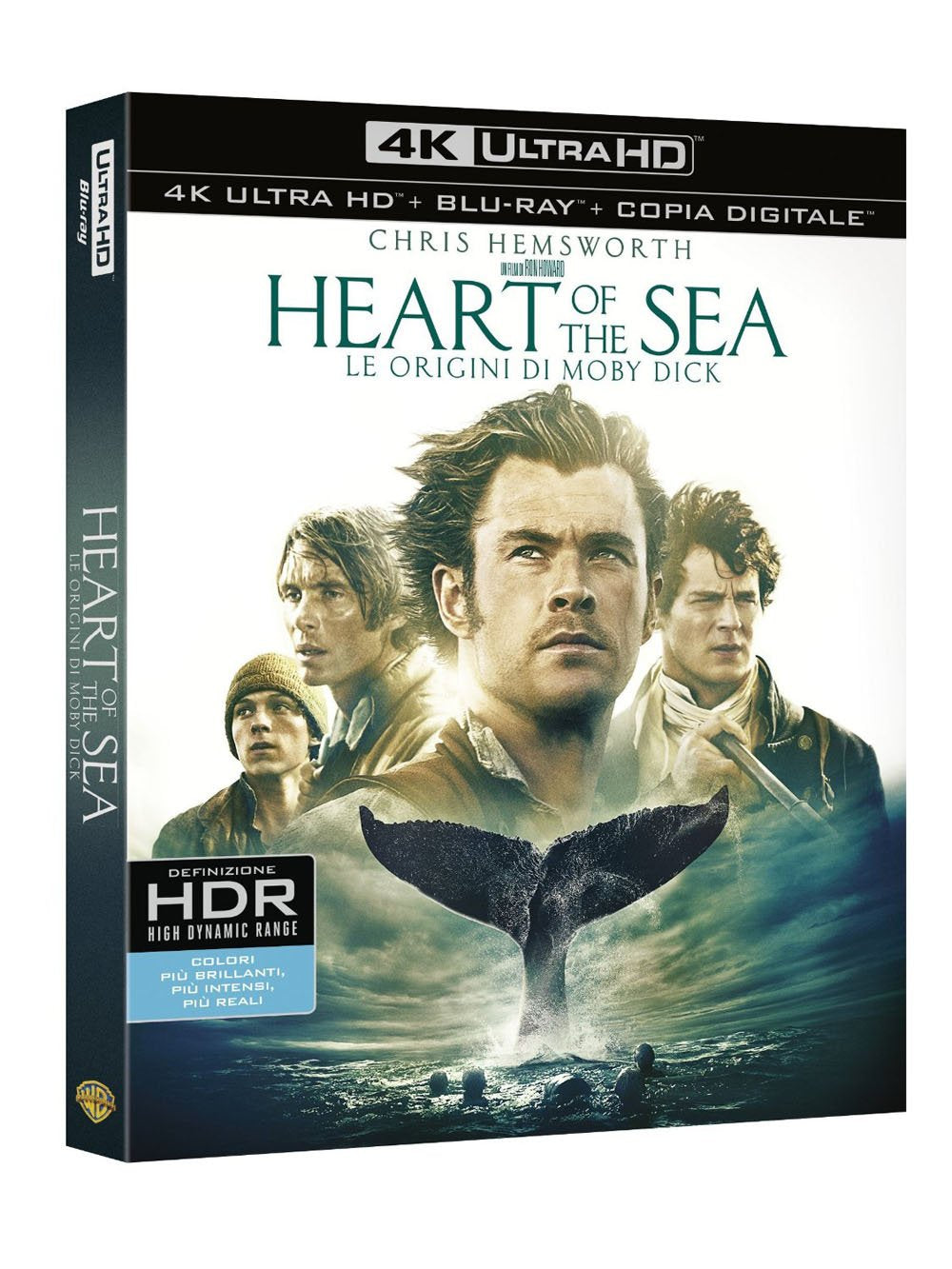 Heart of The Sea-Le Origini Di Moby Dick 4K Ultra-HD+Blu-Ray+Copia Digitale Movies