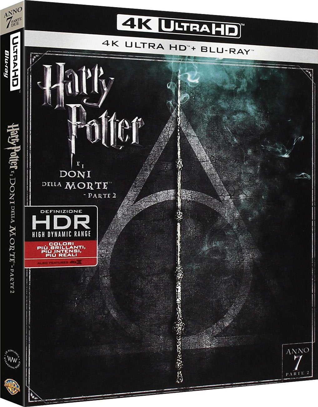 Harry Potter 7 Pt.2 (4k + Br) dvd