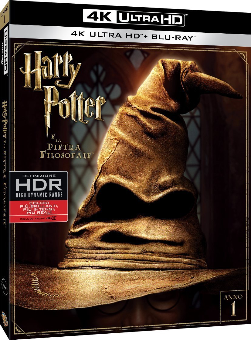 Harry Potter E La Pietra Filosofale (4k+Br) Films