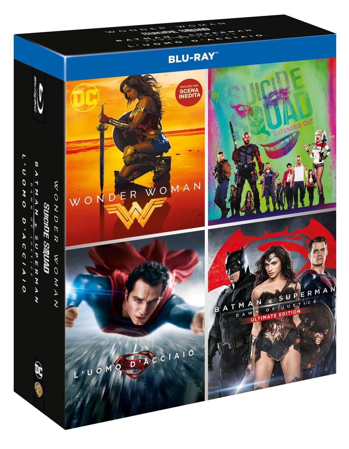Blu-Ray - Dc Movies Boxset (4 Blu-Ray) (1 Blu-ray) Films