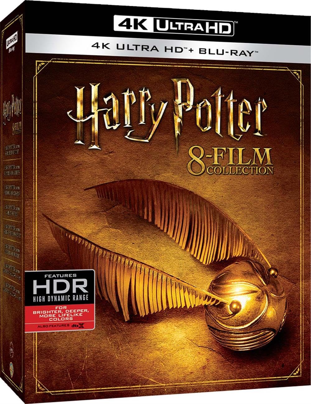 Harry Potter - 8 Film Collection (8 Blu-Ray 4K Ultra Hd+8 Blu-Ray) (1 Blu-ray) Movies