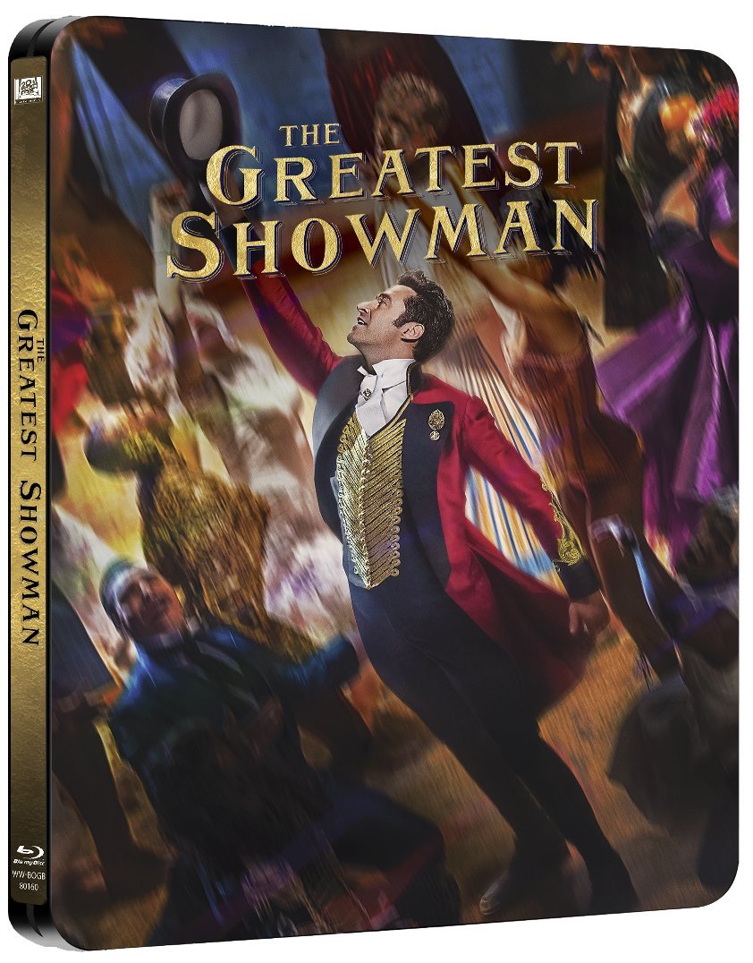 The Greatest Showman Limited Edition Steelbook / Import / Region Free Blu Ray Films