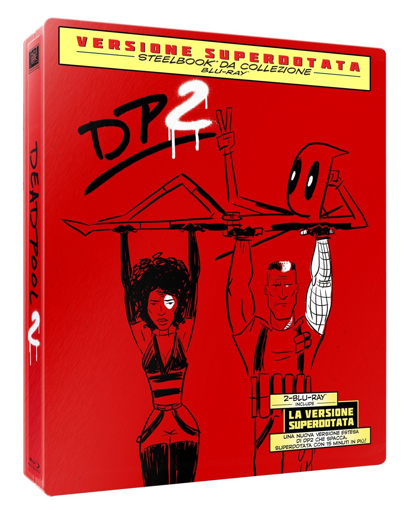 Deadpool 2 - Limited Steelbook (Import inkl. deutschem Ton) Films
