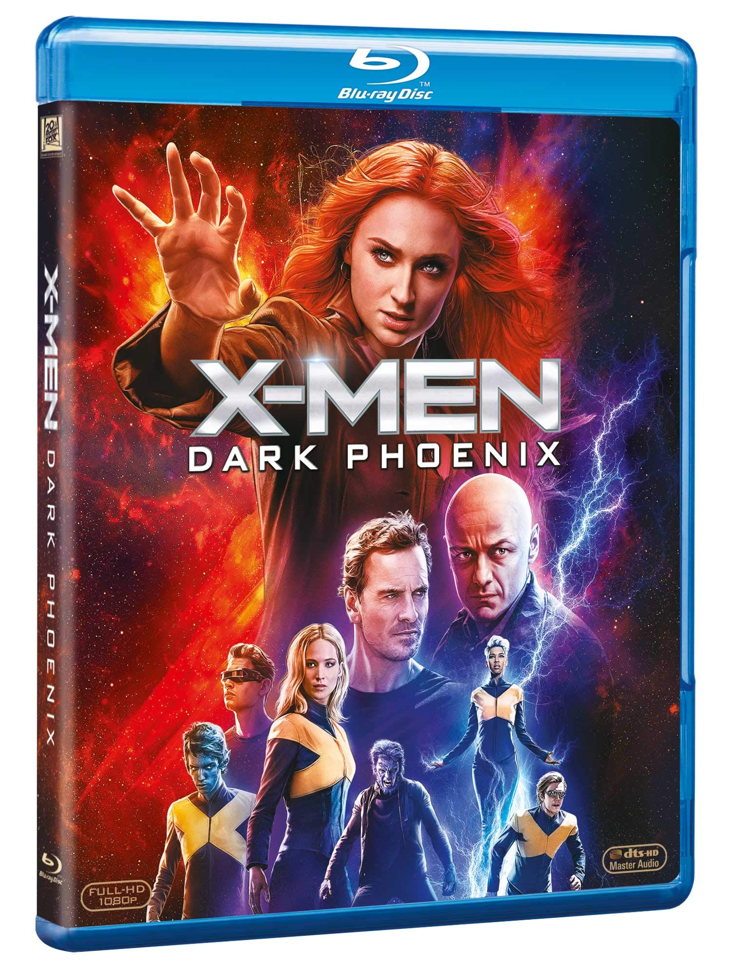 MCAVOY,FASSBENDER,LAWRENCE,HOULT,TURNER - X MEN: DARK PHOENIX (1 BLU-RAY) Films