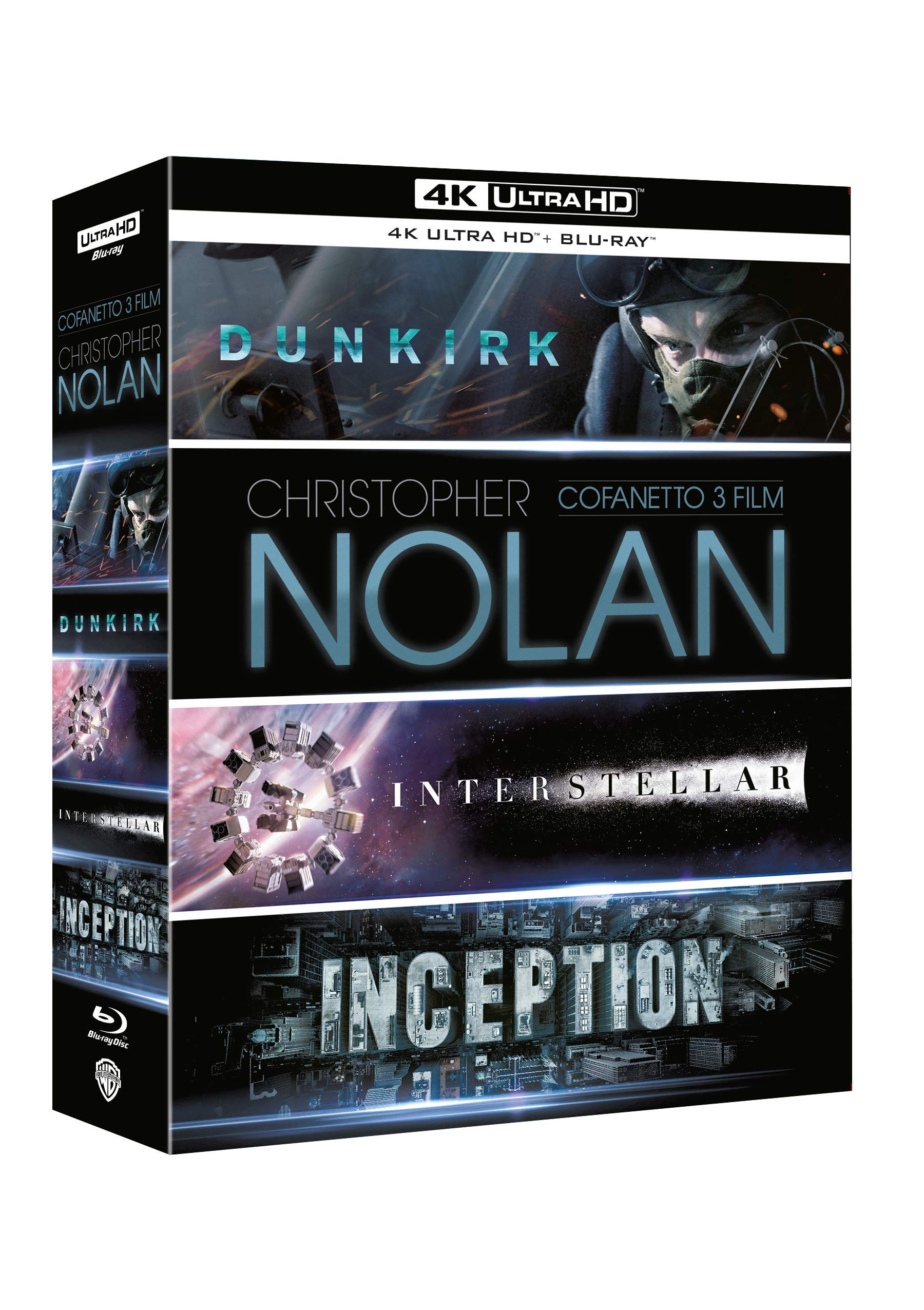 Blu-Ray - Christopher Nolan 3 Film Collection (4K Ultra Hd + Blu-Ray) (1 BLU-RAY) Films