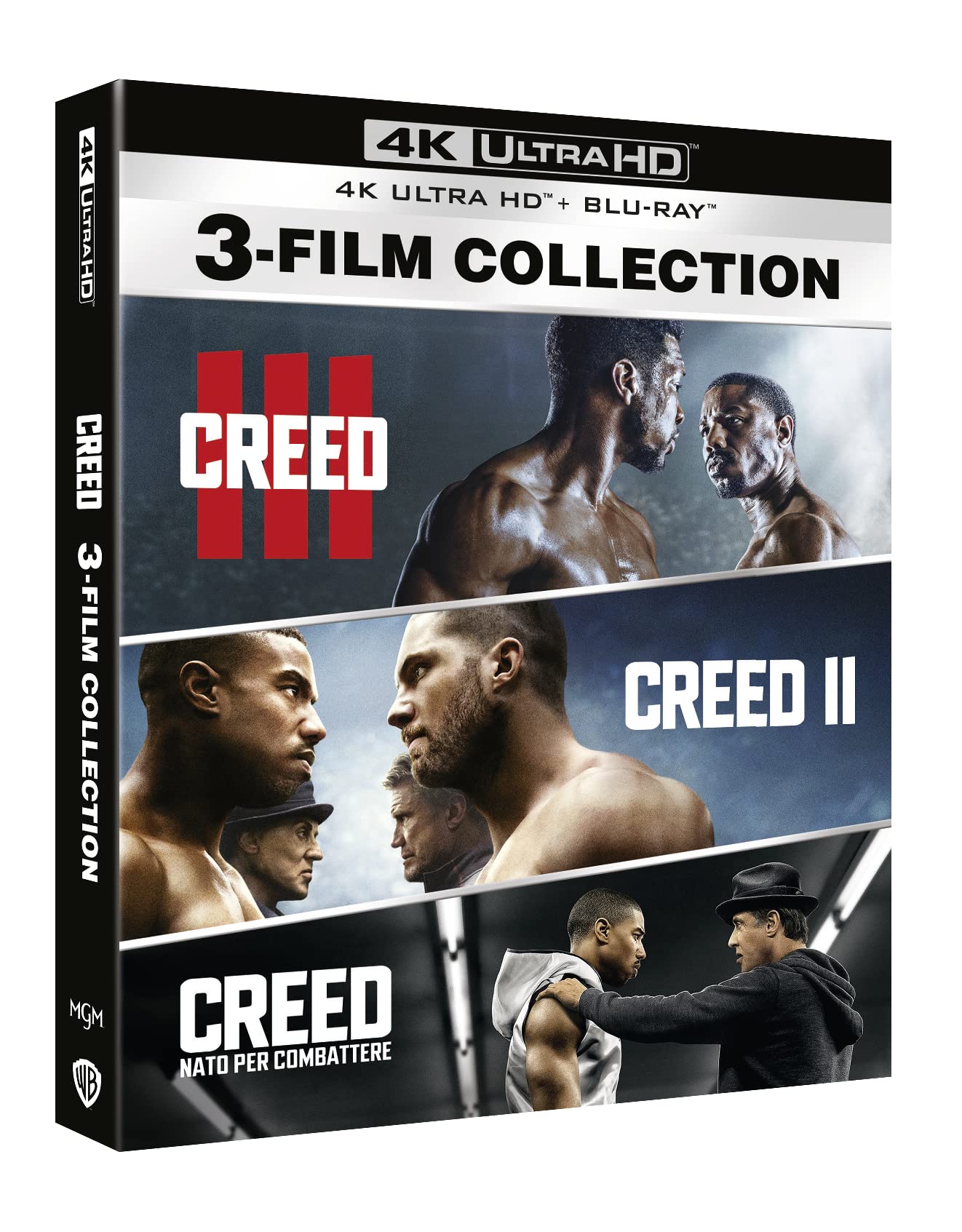 Blu-Ray 4K Uhd Creed Collection (3 4K Ultra Hd+3 Blu-Ray) Films