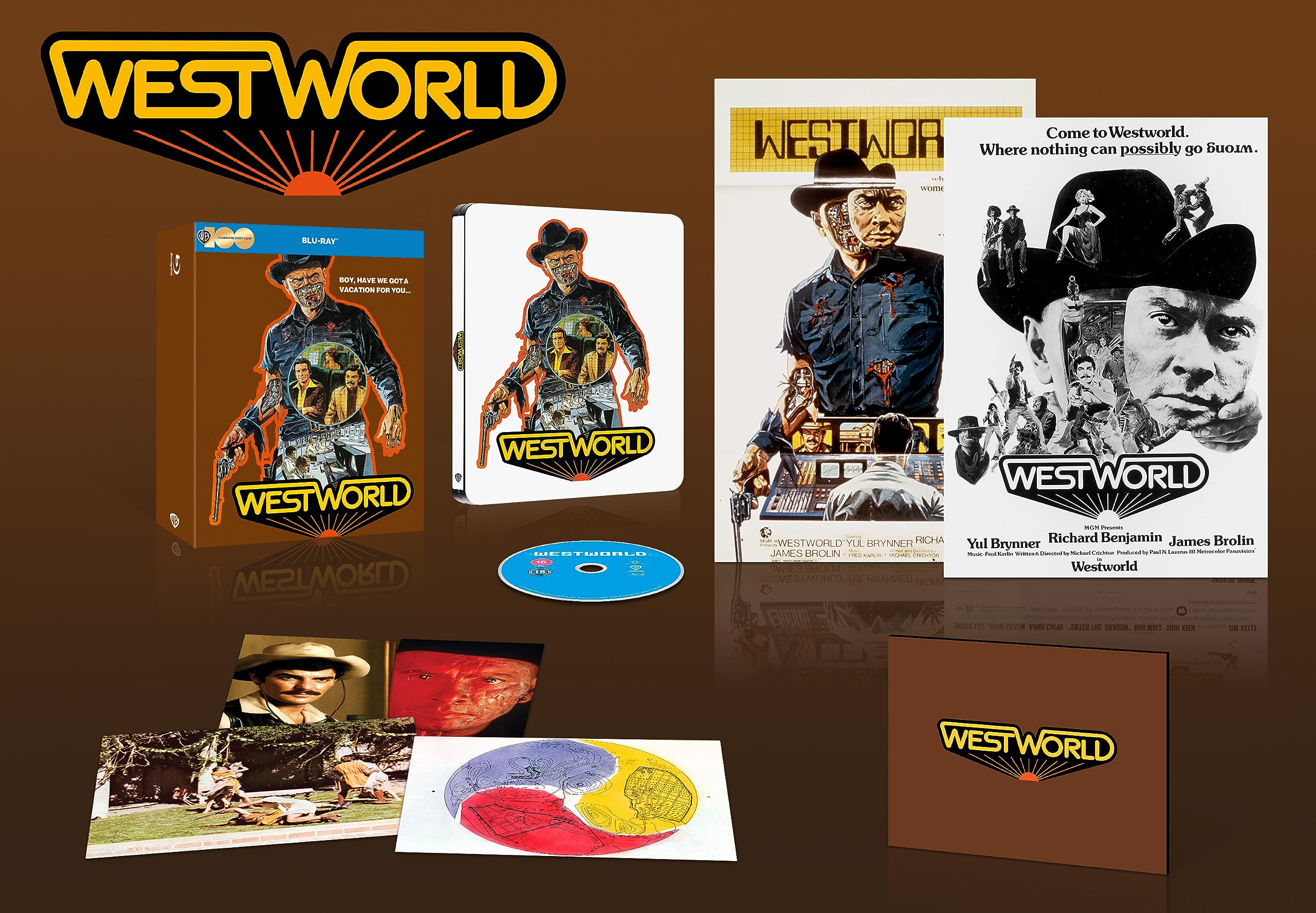 Westworld (BOX) (Deutsche Sprache. Deutsche Untertitel) Movies
