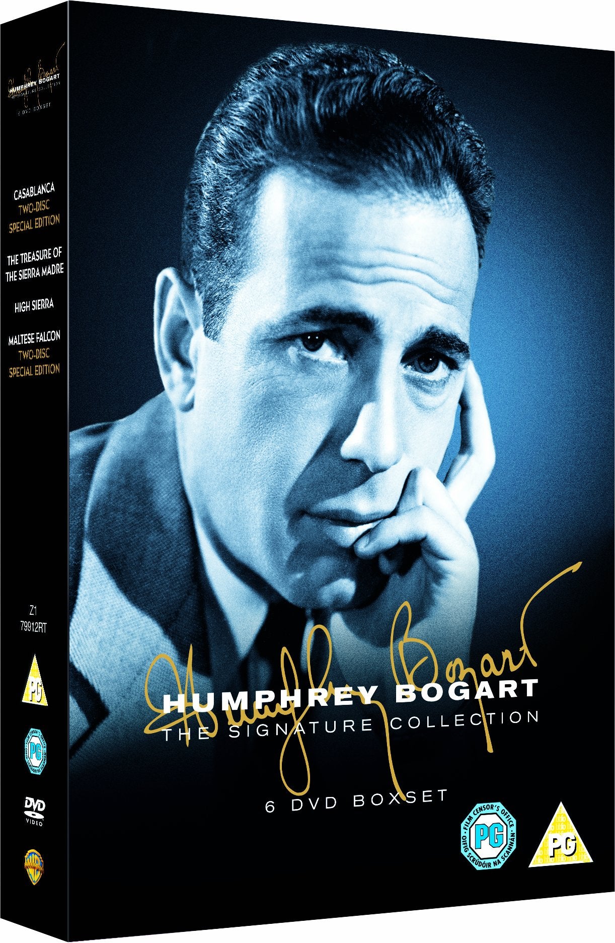Humphrey Bogart Collection (6 Disc) (Casablanca , Treasure of Sierra Madre, Maltese Falcon , High Sierra) Movies