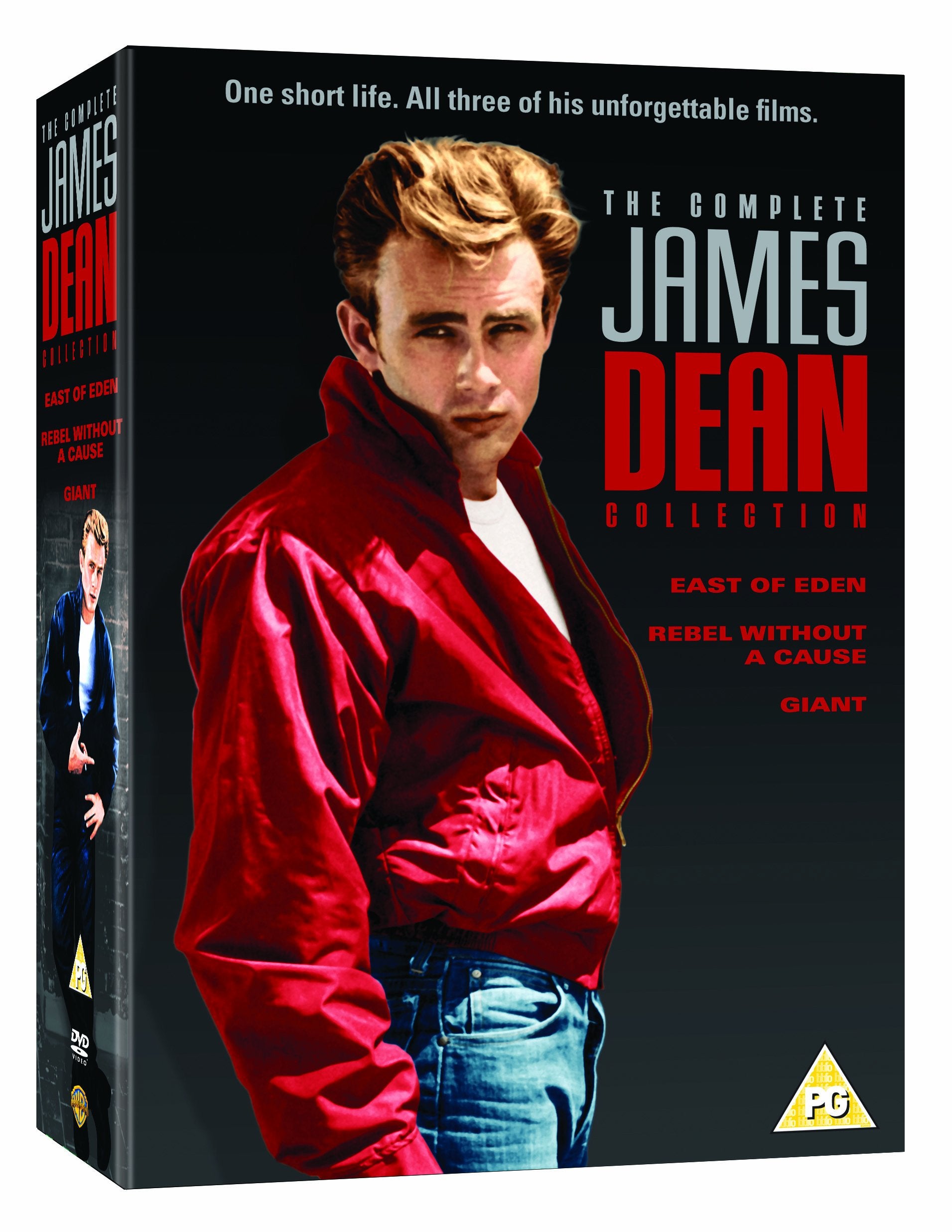 James Dean (Giant / East of Eden / Rebel Without A Cause) Films