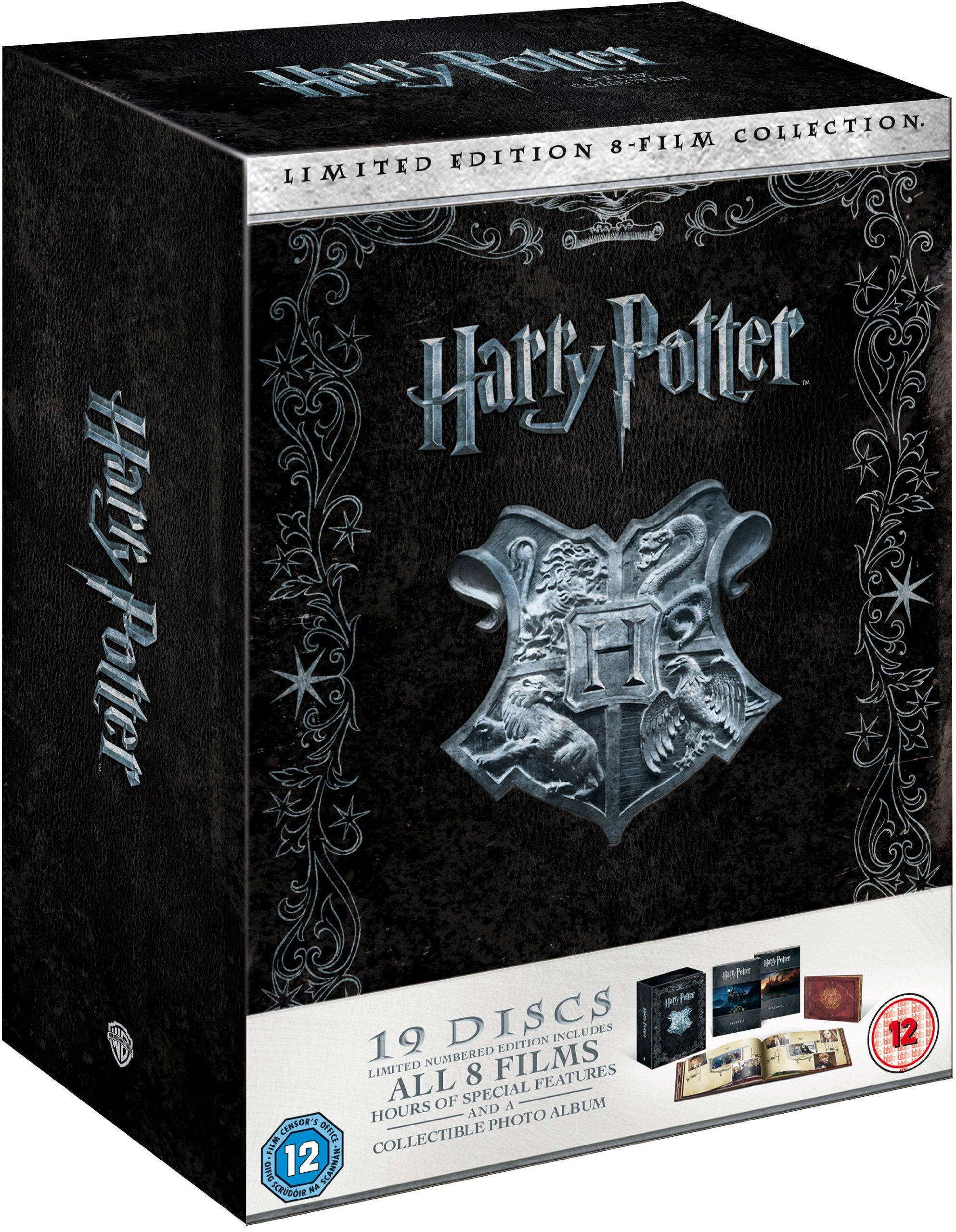 Harry Potter: The Complete 1-8 Film Collection - Limited Numbered Edition (Blu-ray + DVD) Films