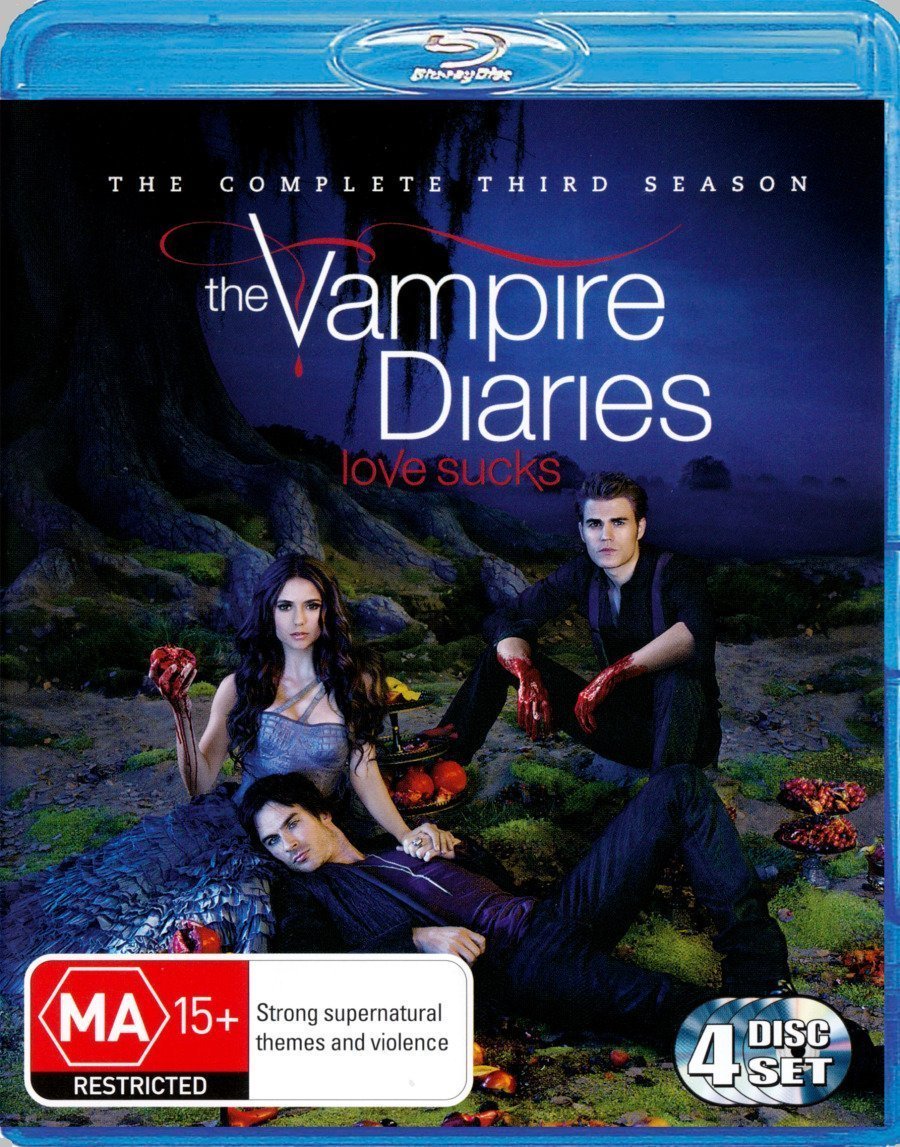 The Vampire Diaries Season 3 Blu-Ray Box sets