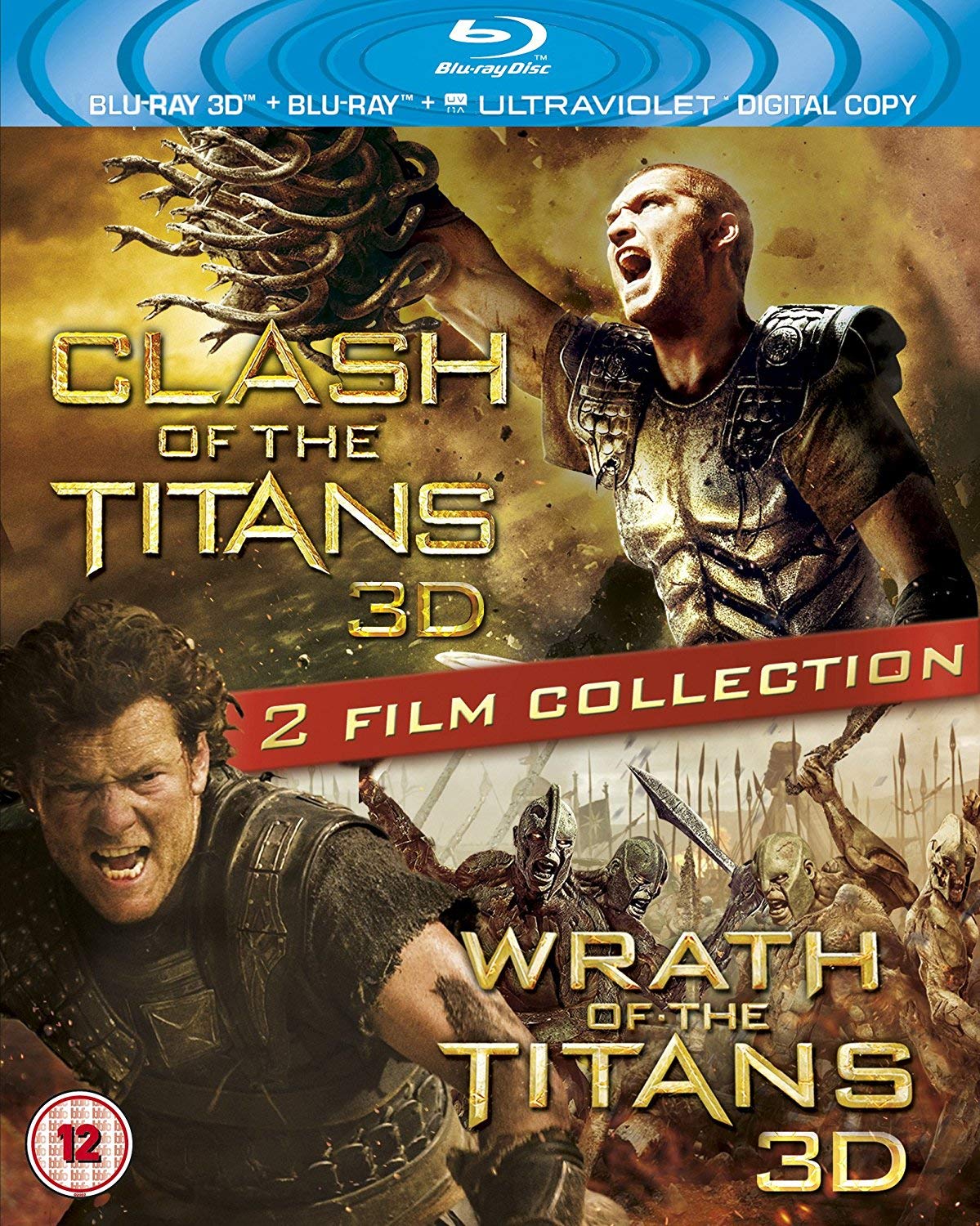 Clash of the Titans 3D / Wrath of the Titans 3D Movies