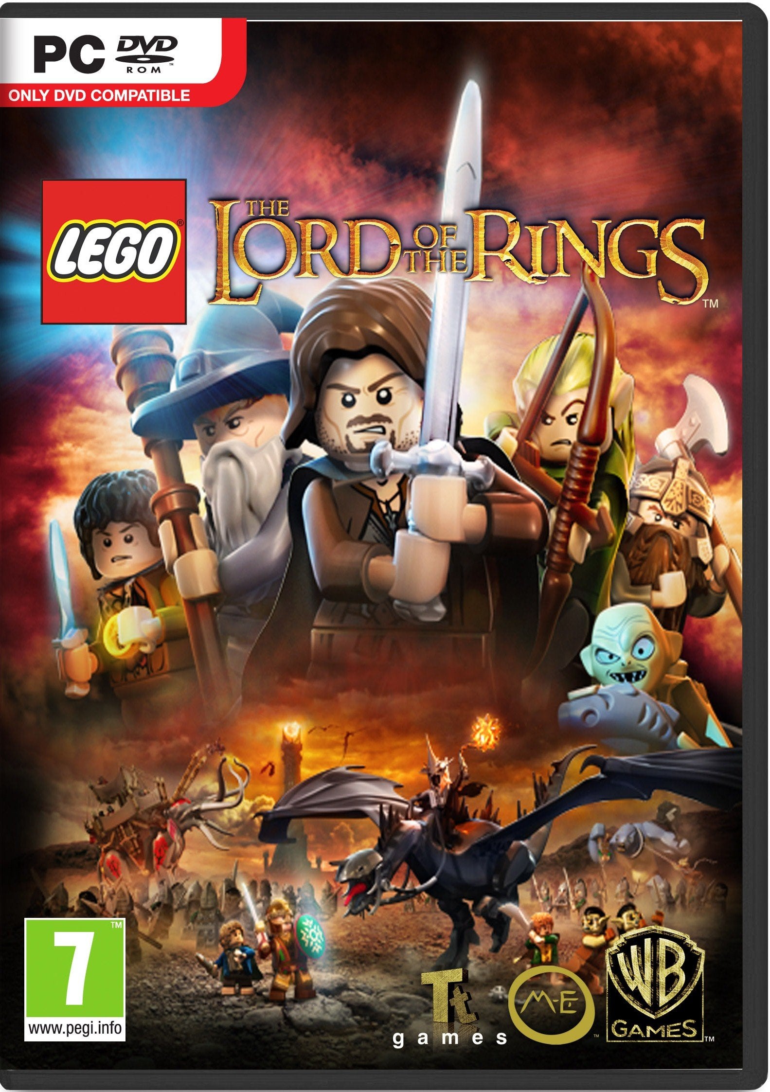 Lego Lord Of The Rings Game PC PC
