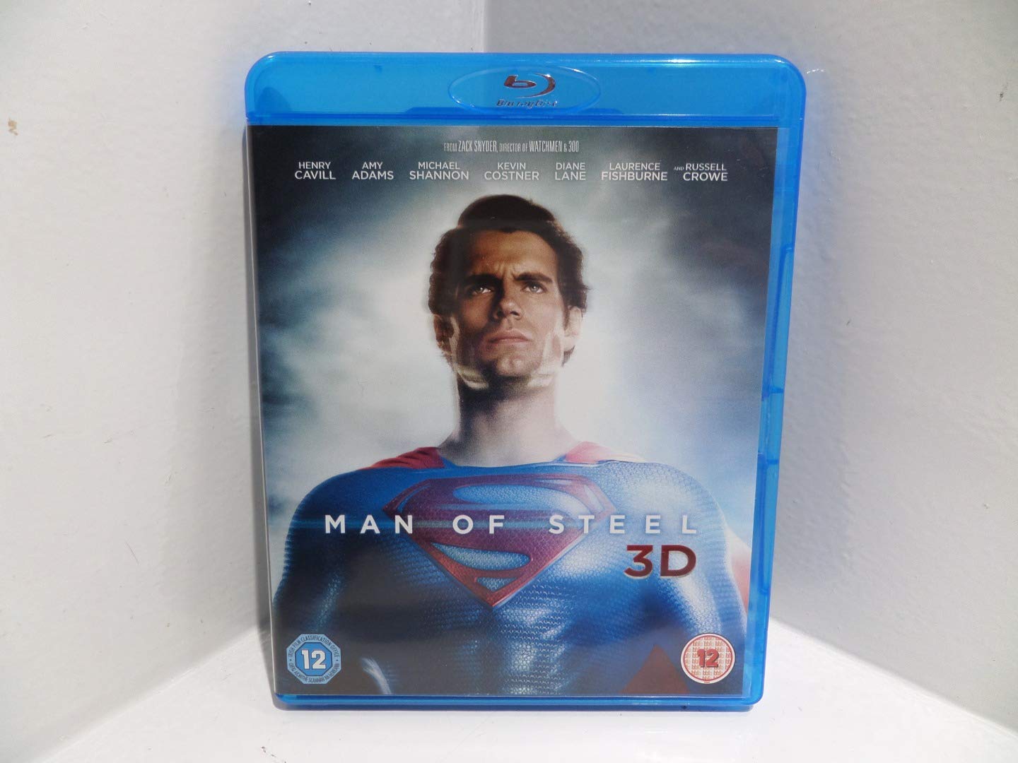 Man of Steel 3D dvd