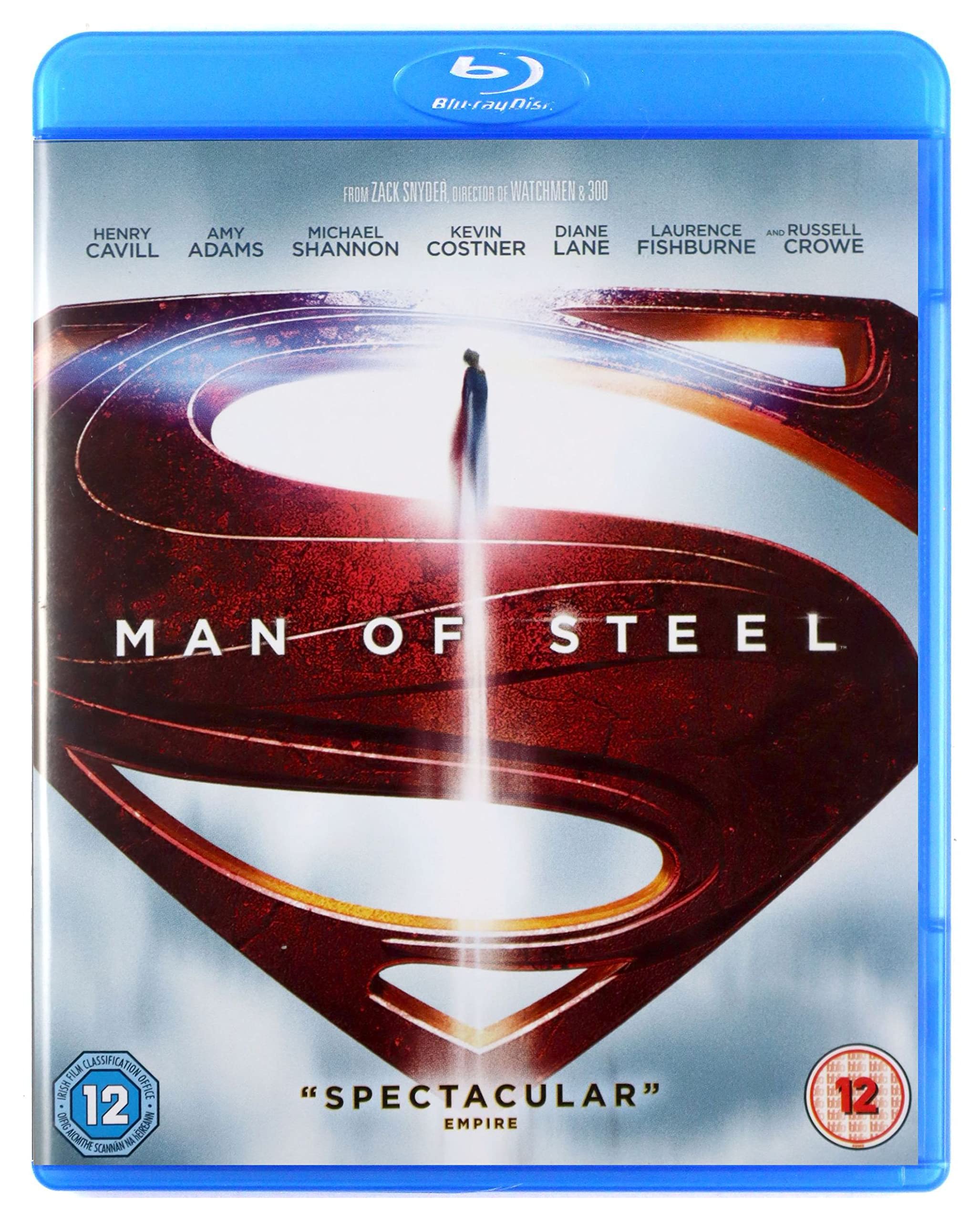 Man of Steel Blu-ray UV Copy Films