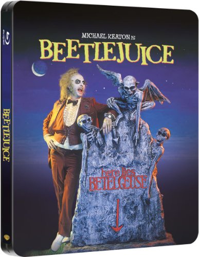 Beetlejuice Exclusive Limited Blu-Ray Steelbook (UK-Import mit deutscher Tonspur) Films