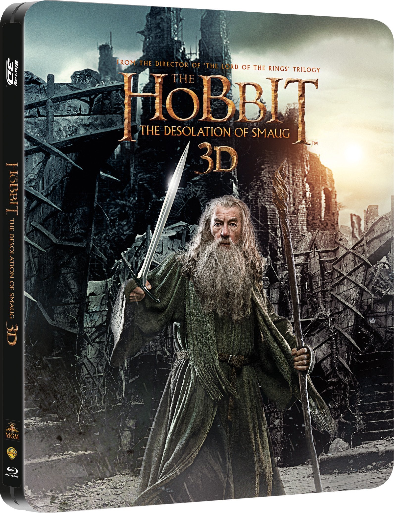 Der Hobbit: Smaugs Einöde 3D Steelbook ohne deutsche Tonspur Films
