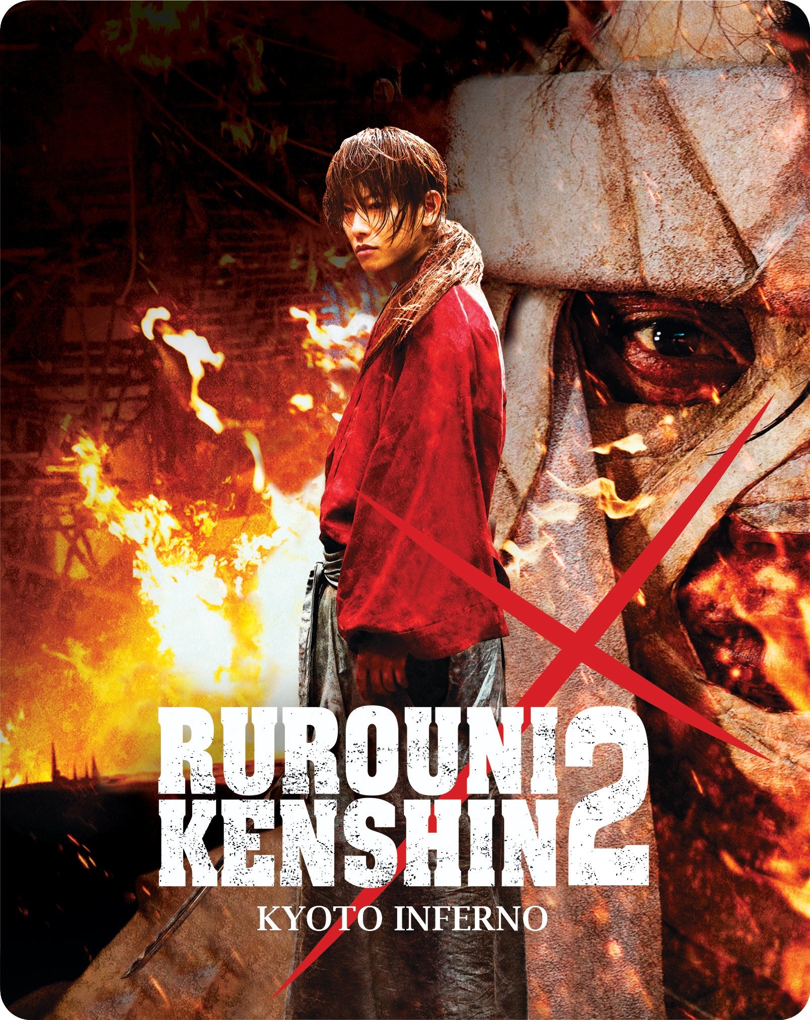 Rurouni Kenshin 2 - Kyoto Inferno Blu-Ray (Limited Steelbook) Region Free Movies