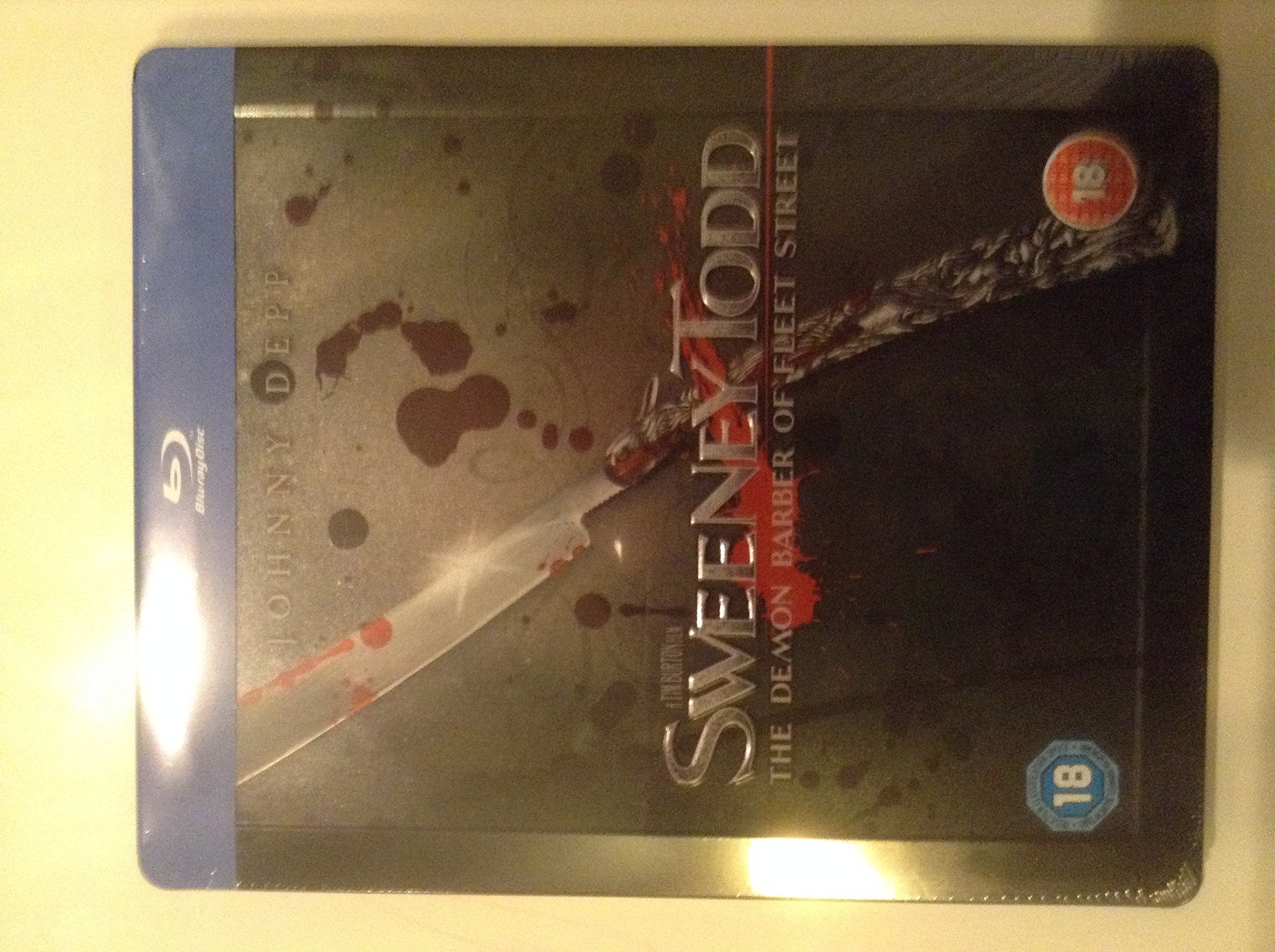 Product Image: Sweeney Todd (Blu-ray)(Zavvi Steelbook)
