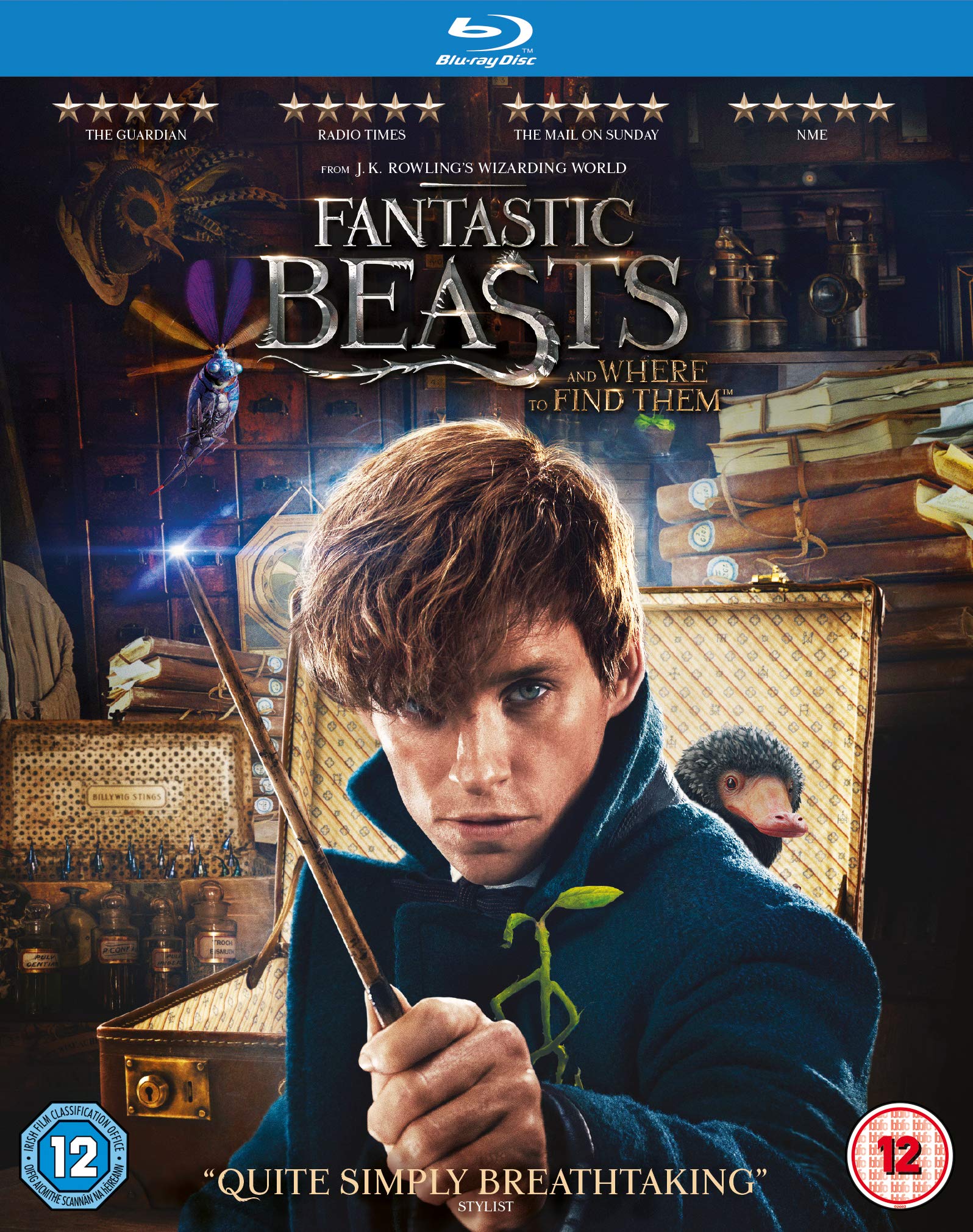 Fantastic Beasts and Where To Find Them (+ Digital Download) UK-Import, Sprache-Englisch Films