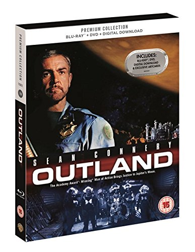 Outland Blu Ray + DVD + Art Cards The Premium Collection Region Free Films
