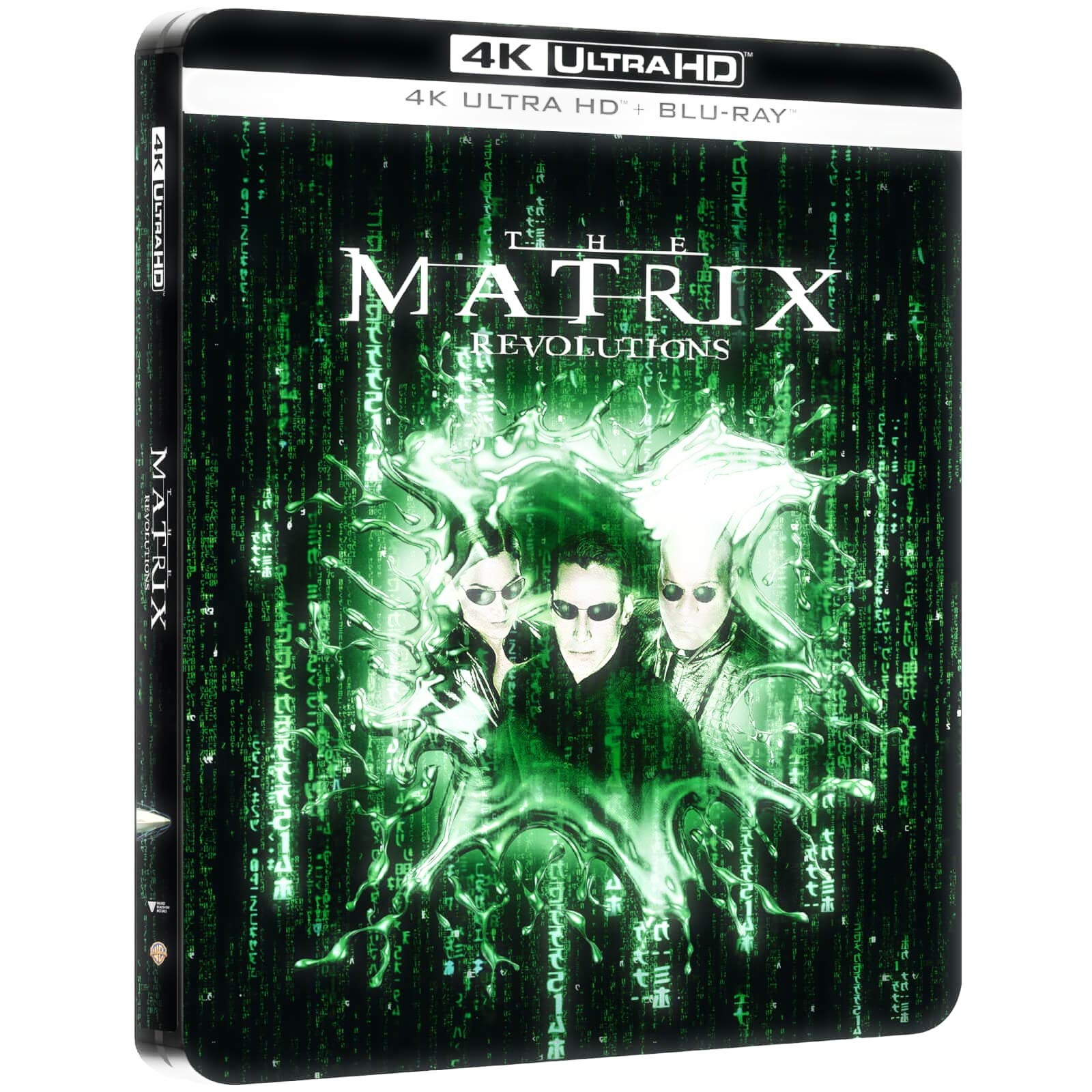 The Matrix Revolutions 4K Ultra HD Limited Edition Steelbook /Import / Includes Region Free Blu Ray Films