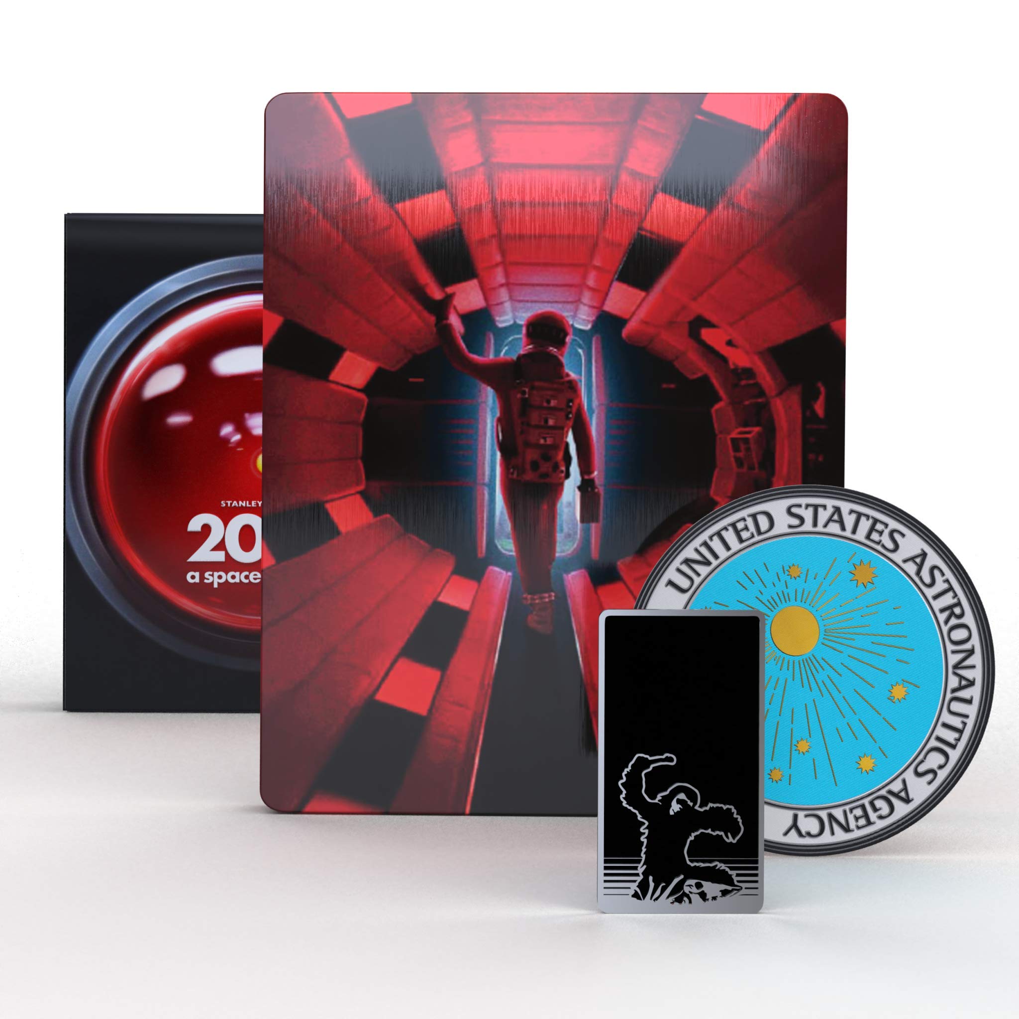 2001: a space odyssey. Titan of Cult, Steelbook, Blu-ray 4K UHD + Blu-ray, beide mit deutschem Ton, Regionfree, Uncut Movies