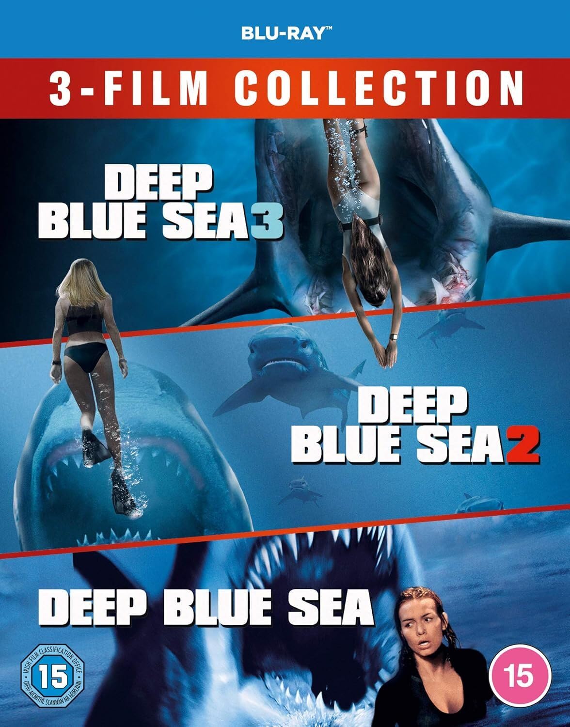 Deep Blue Sea 3-Film Collection Films