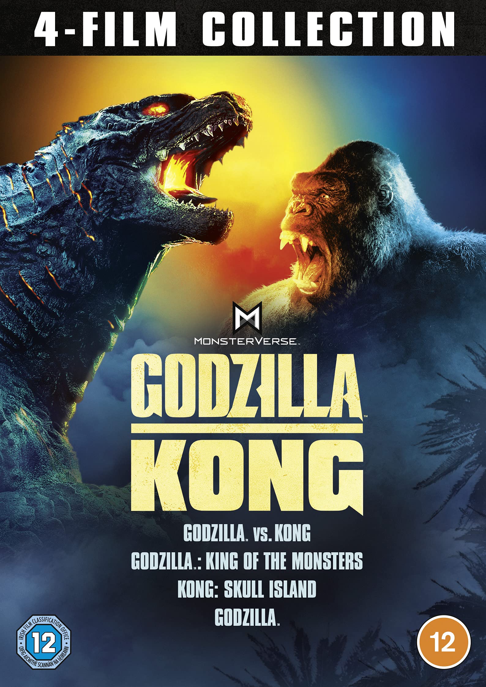 Godzilla & Kong 4-Film Collection Films