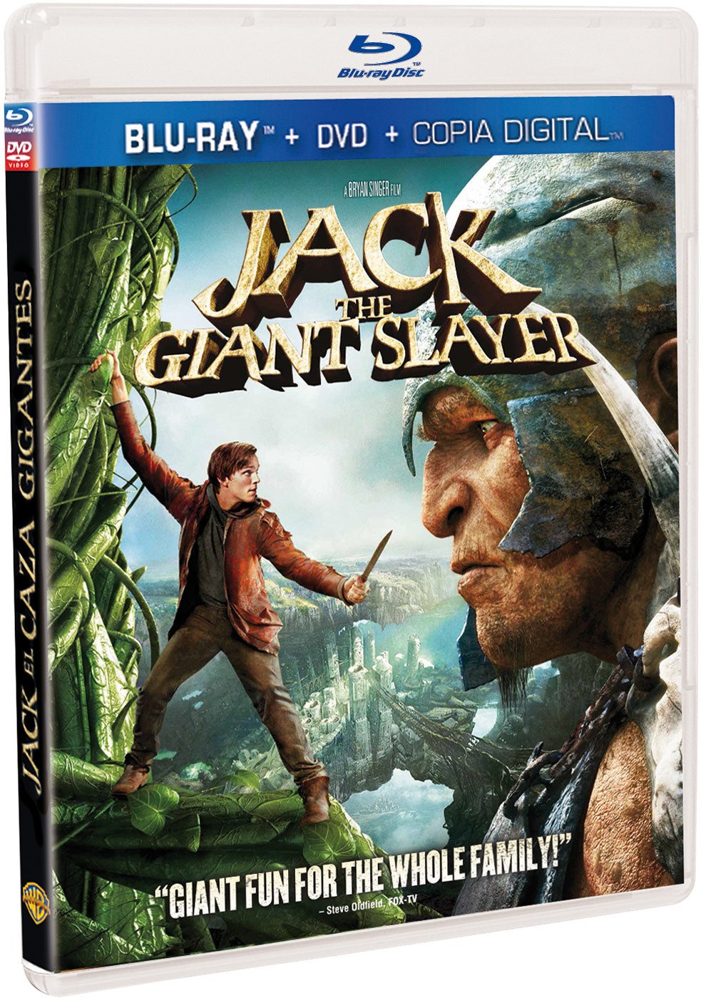 Jack, El Caza Gigantes (DVD + BD + Copia Digital) (Blu-Ray) (Import) (Keine Deutsche Sprache) (2013) Films