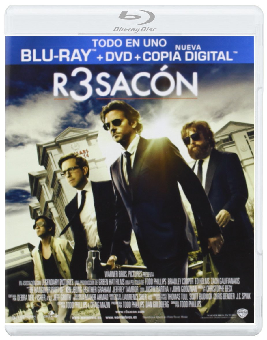 R3sacón (BD + DVD + Copia Digital) (Blu-Ray) (Import) (Keine Deutsche Sprache) (2013) Bradley Cooper; Films