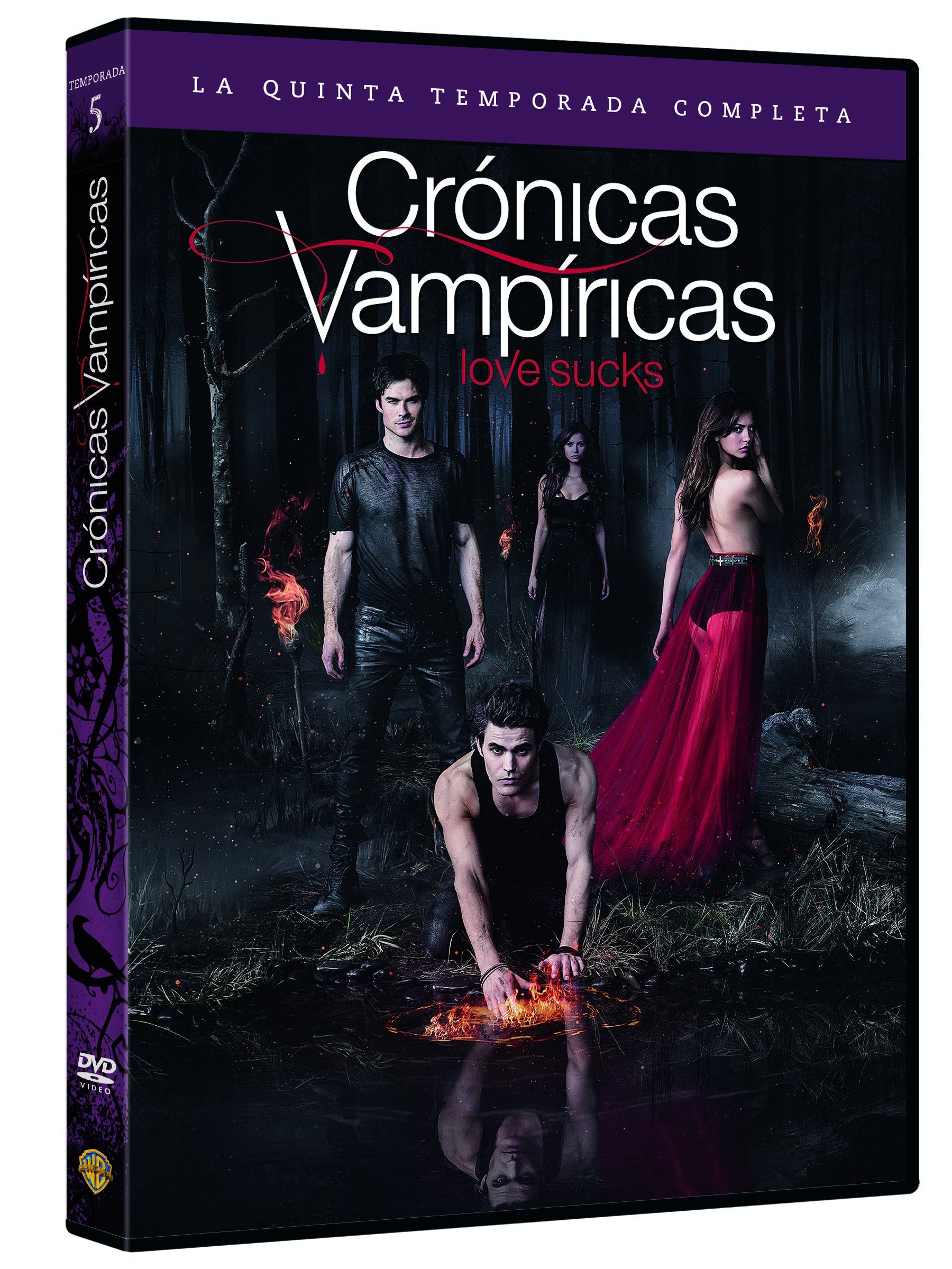 The Vampire Diaries - Season 5 (Region 2) Spanien Import (Englisch) Films