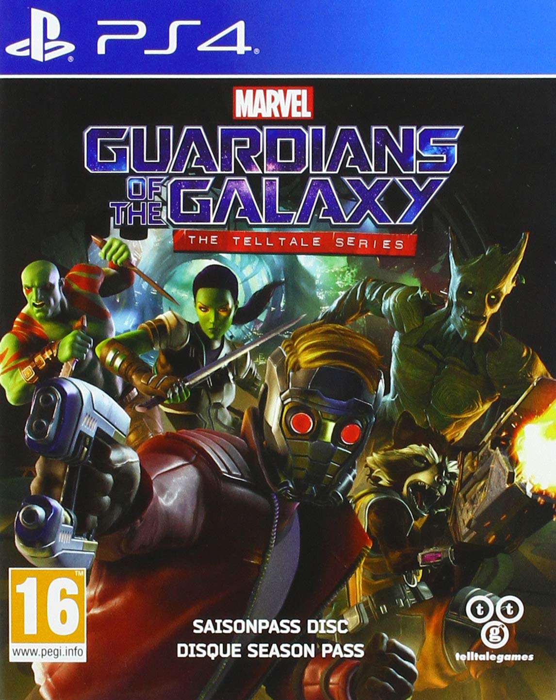 Guardians of the Galaxy - The Telltale Game Series (Marvel) (Seasonpass Disc) PlayStation 4