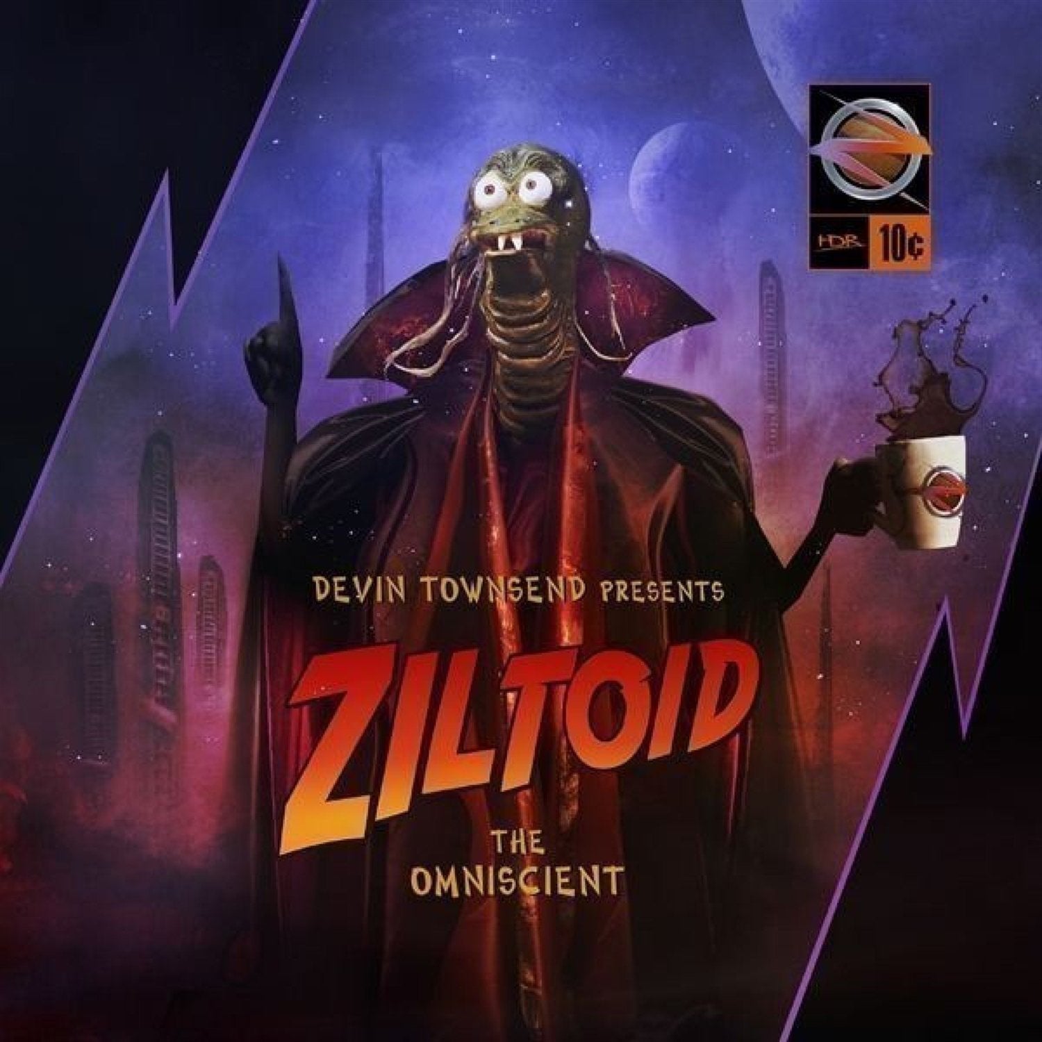 Presents:Ziltoid The Omniscient cd