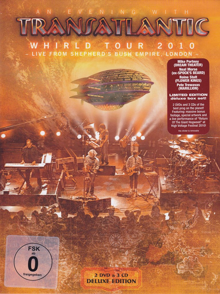 Whirld Tour 2010 (Limited Mediabook Edition) Metal & Hardrock