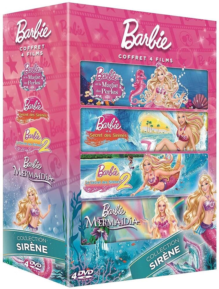 Coffret Barbie collection sirène Films