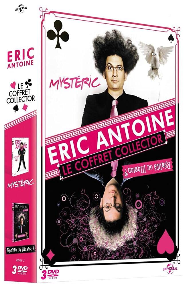 Coffret eric antoine : réalité ou illusion ; mystéric, édition 2013 Films