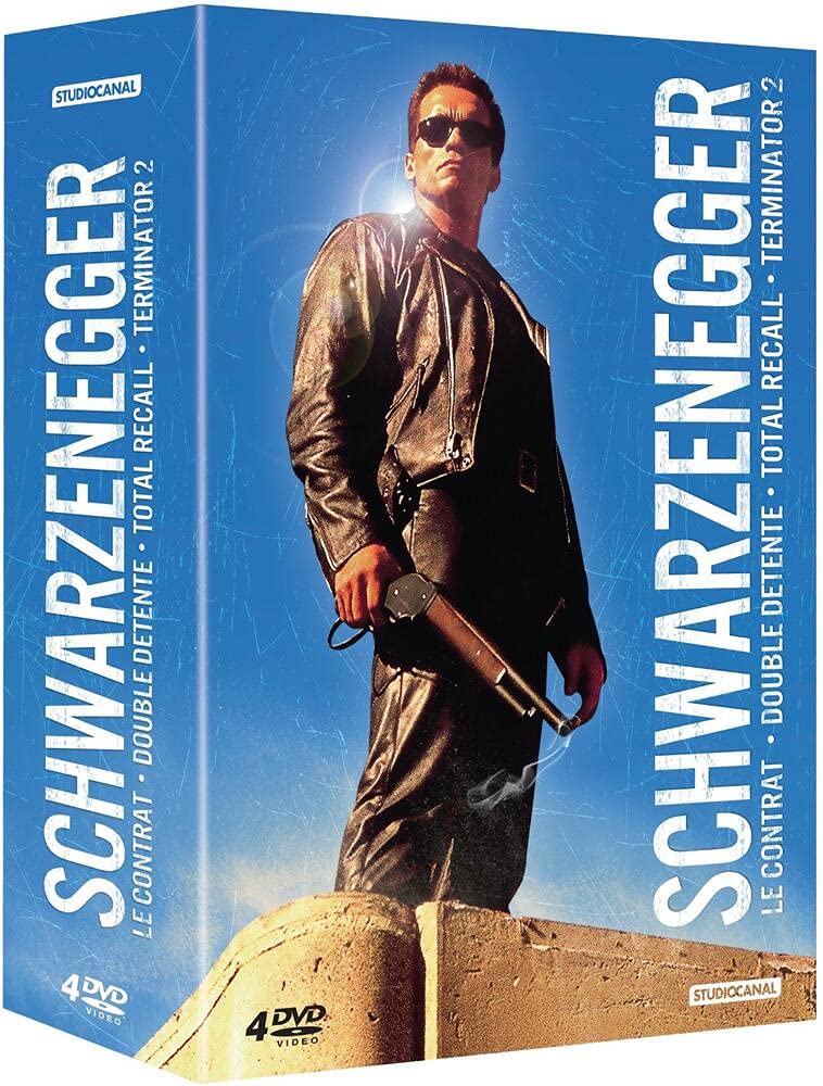 Schwarzenegger - Le contrat + Double détente + Total Recall + Terminator 2 Films