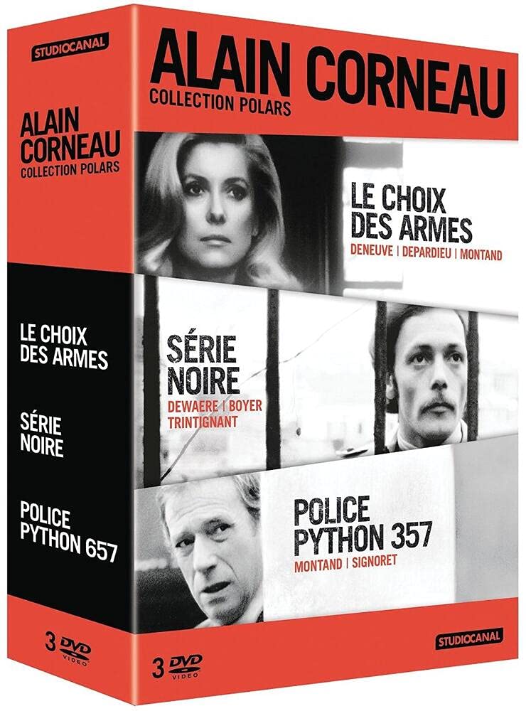 Coffret polar alain corneau : série noire ; le choix des armes ; police python 357 Films