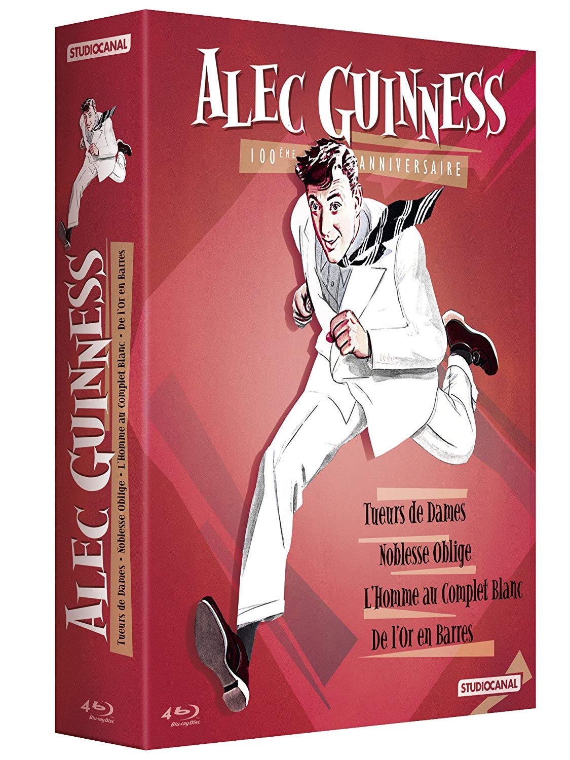 Coffret Alec Guinness: Tueurs de dames / Noblesse oblige / L'homme au complet blanc / De l'or en barres Movies