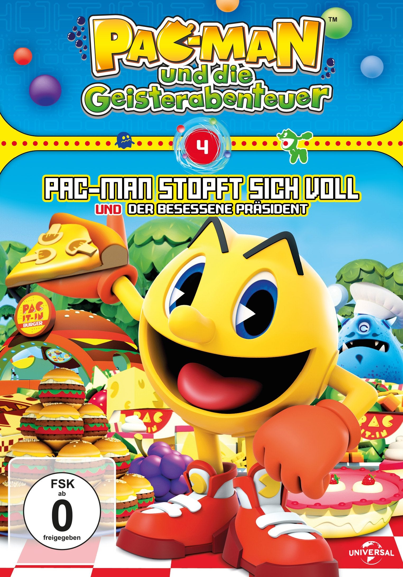 Pac-Man und die Geisterabenteuer, Volume 4 - Pac Man stopft sich voll / Der besessene Präsidt Box sets