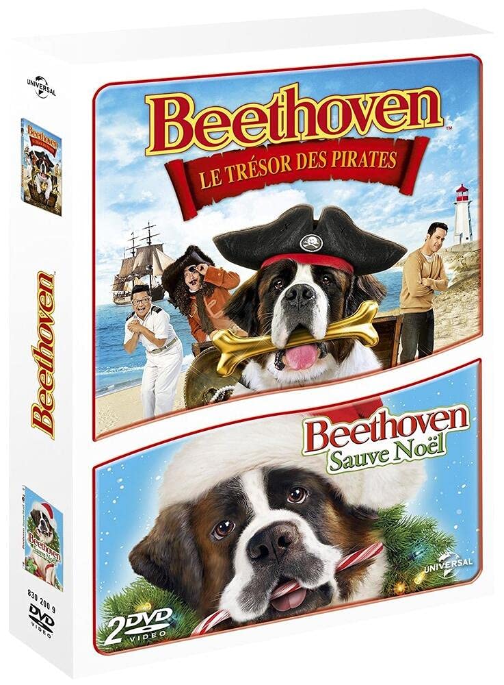trésor des Pirates + Beethoven Sauve Noël dvd